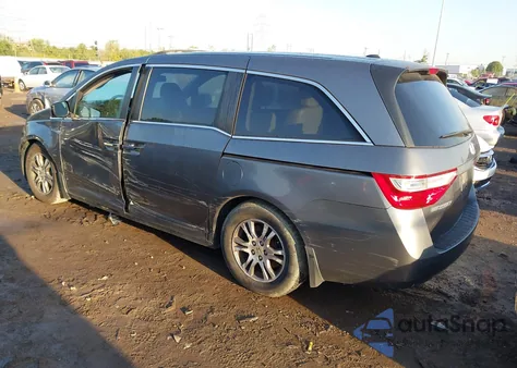 2011 Honda Odyssey Ex-L из США, поврежденный, VIN 5FNRL5H64BB095011